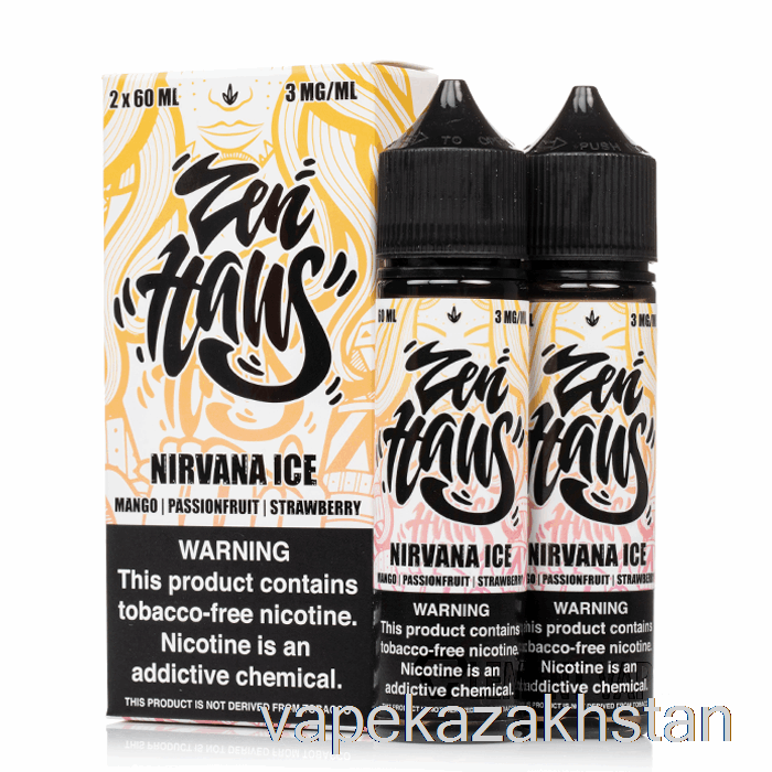 Vape Disposable Nirvana ICE - Zen Haus - 120mL 6mg